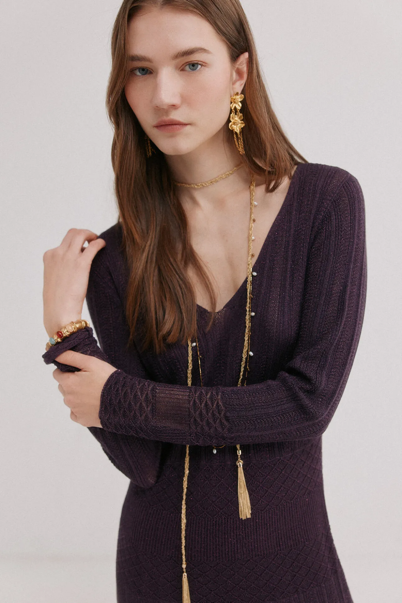 Ada. Vestido calado