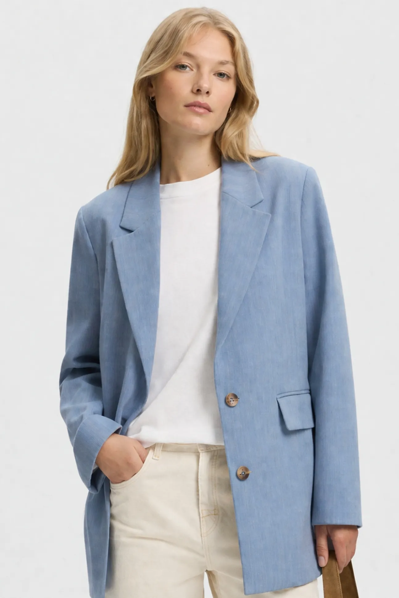 Americana de traje fit relajado