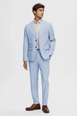 Americana de traje Slim Fit confeccionada con materiales reciclados