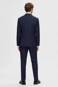 Americana de traje Slim Fit confeccionada con materiales reciclados