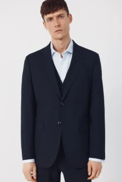 Americana traje dynamic estructura azul