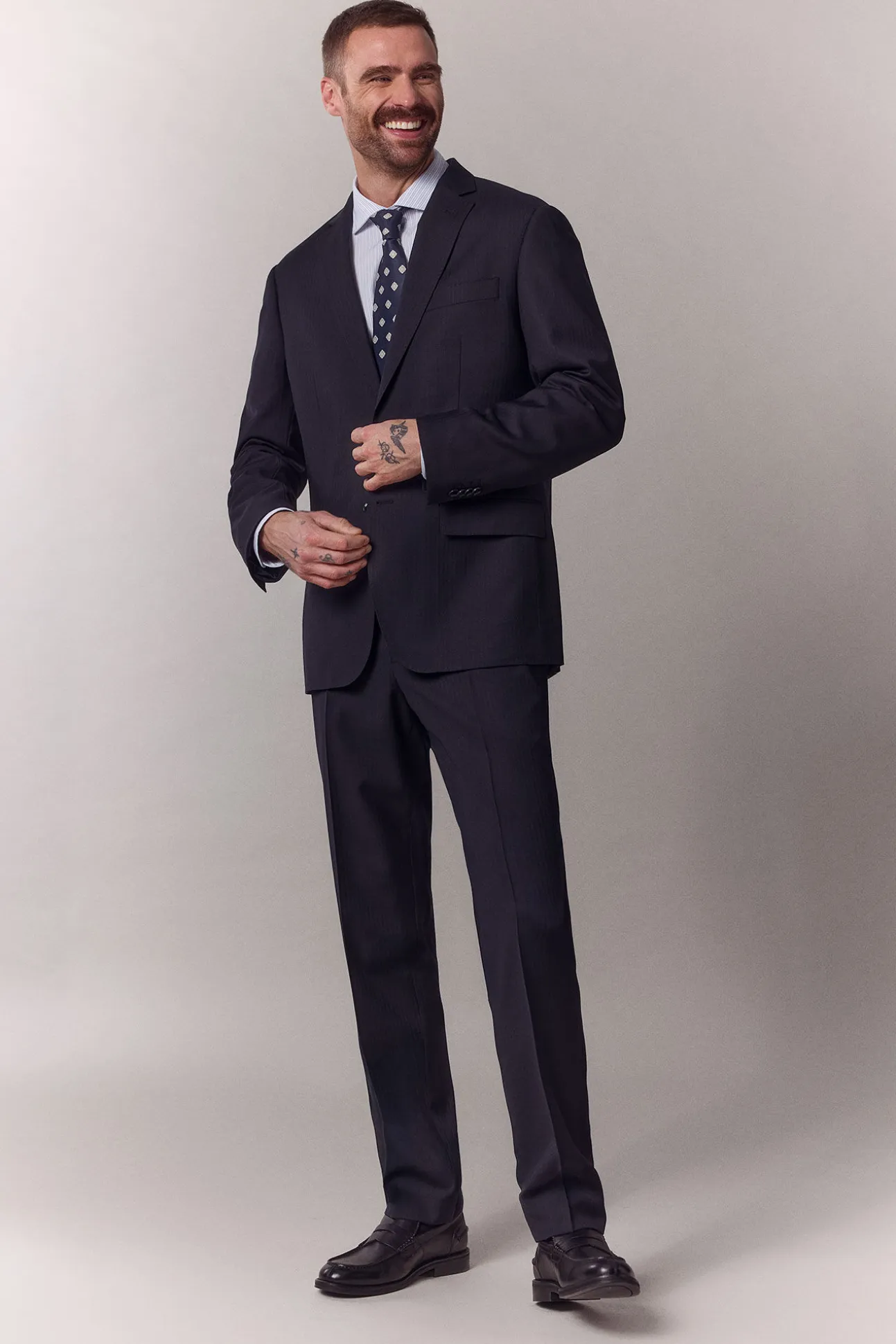 Americana traje espiga