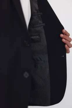 Americana traje estructura Serie XXI negra