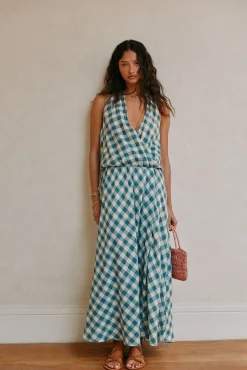 Andrea. Vestido cuadro vichy