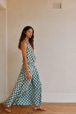 Andrea. Vestido cuadro vichy