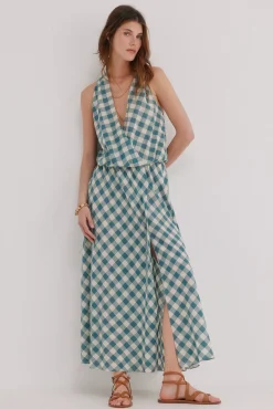 Andrea. Vestido cuadro vichy
