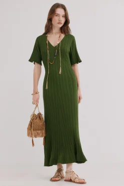 Anne. Vestido punto calado