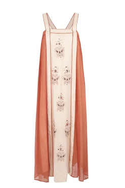 Asela. Vestido con abalorios