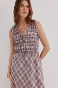 Ashley. Vestido cuadros
