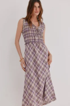 Ashley. Vestido cuadros