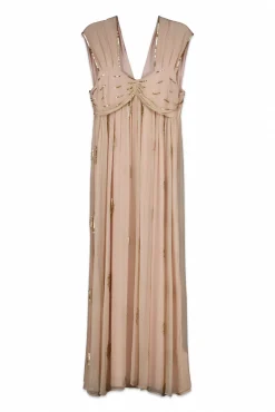 Aurora. Vestido bordado