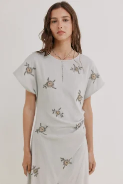 Aveline. Vestido abalorios