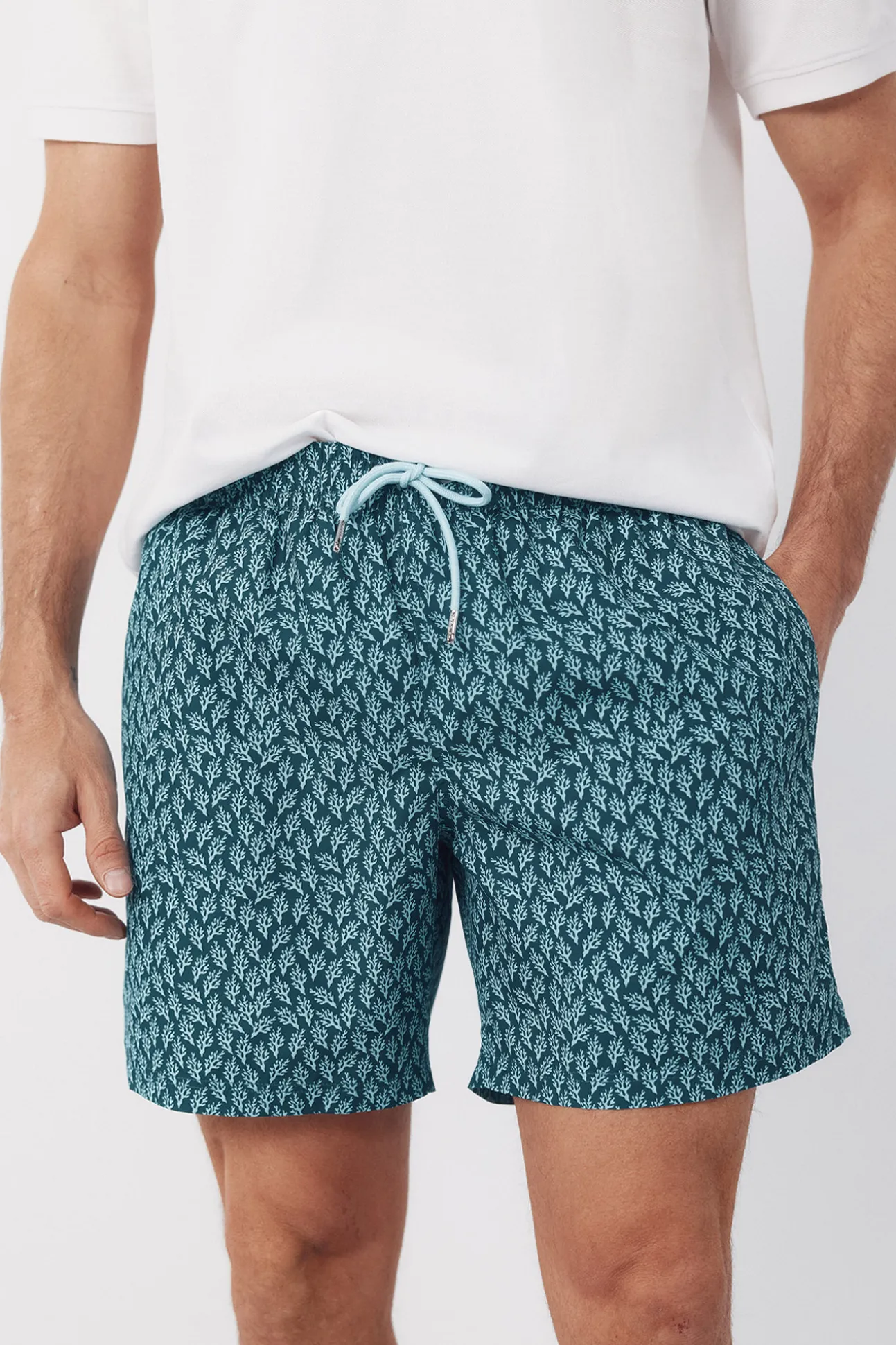 Bañador estampado algas pequeñas
