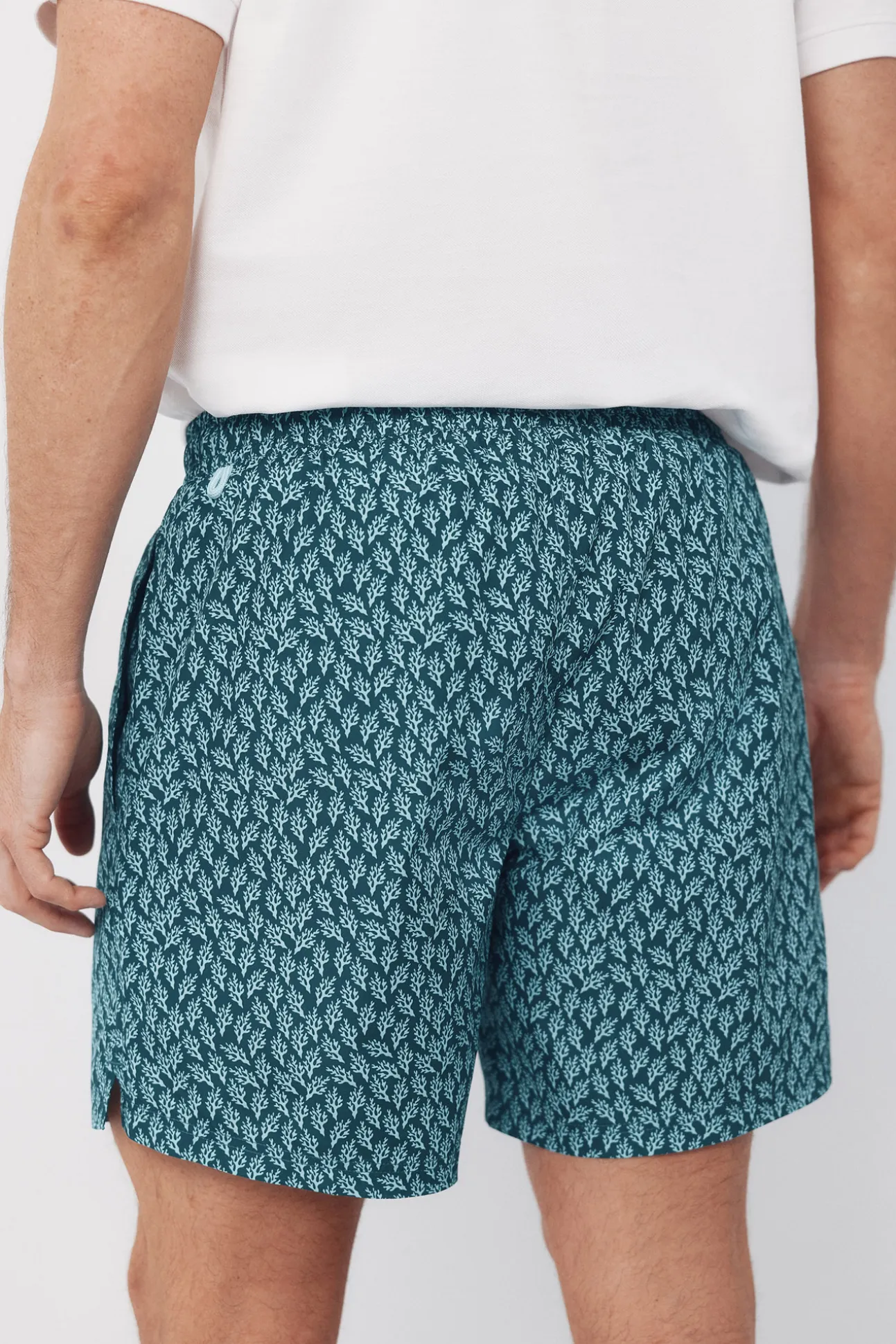 Bañador estampado algas pequeñas