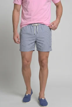 Bañador estampado a rayas
