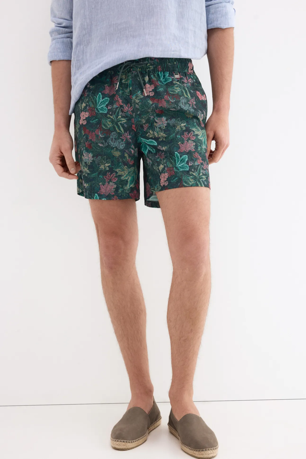 Bañador estampado floral