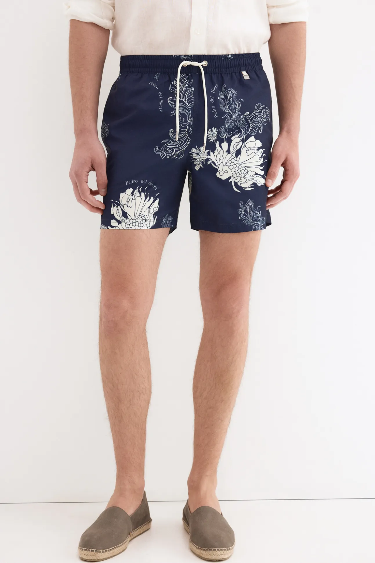 Bañador estampado flores grandes
