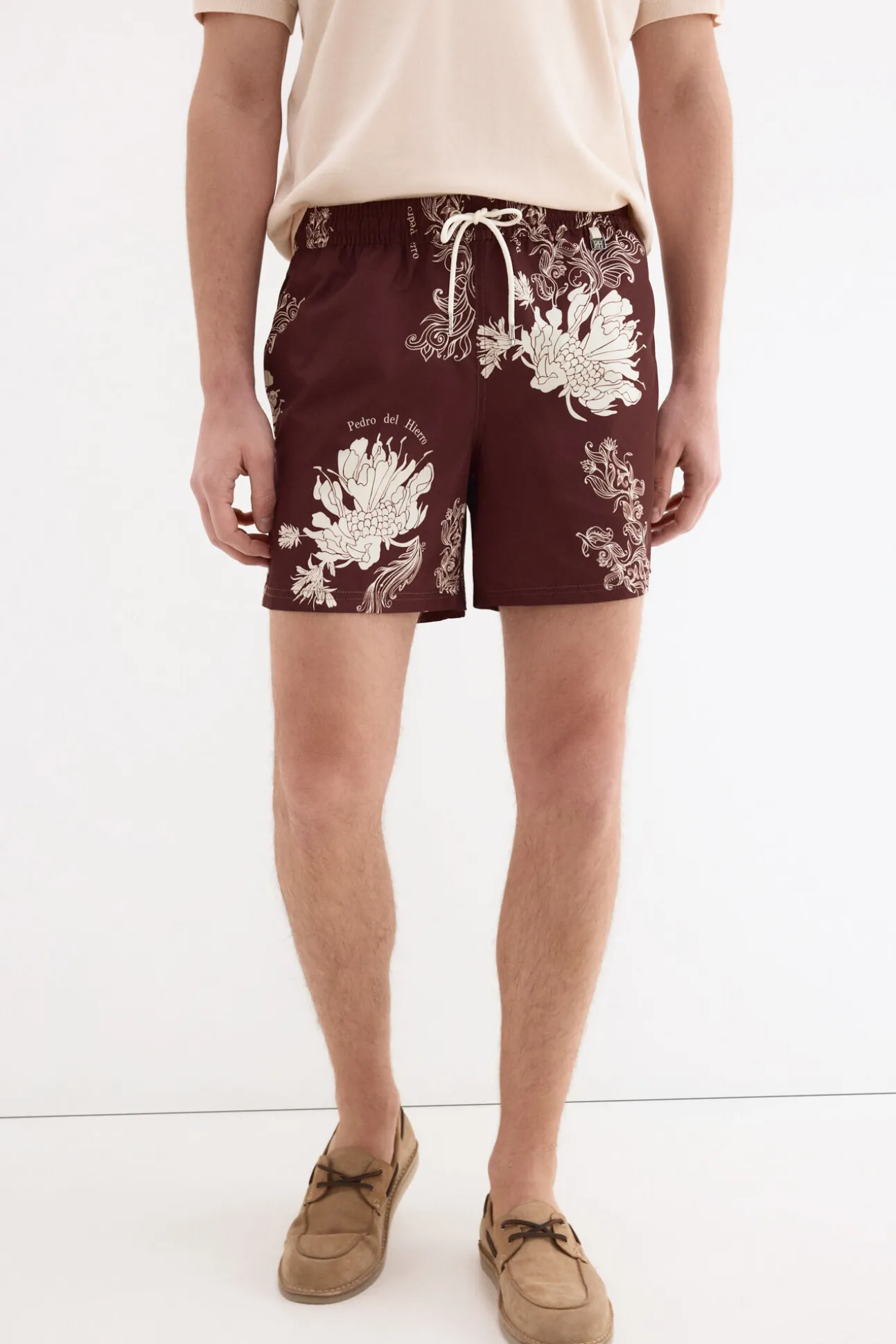 Bañador estampado flores grandes