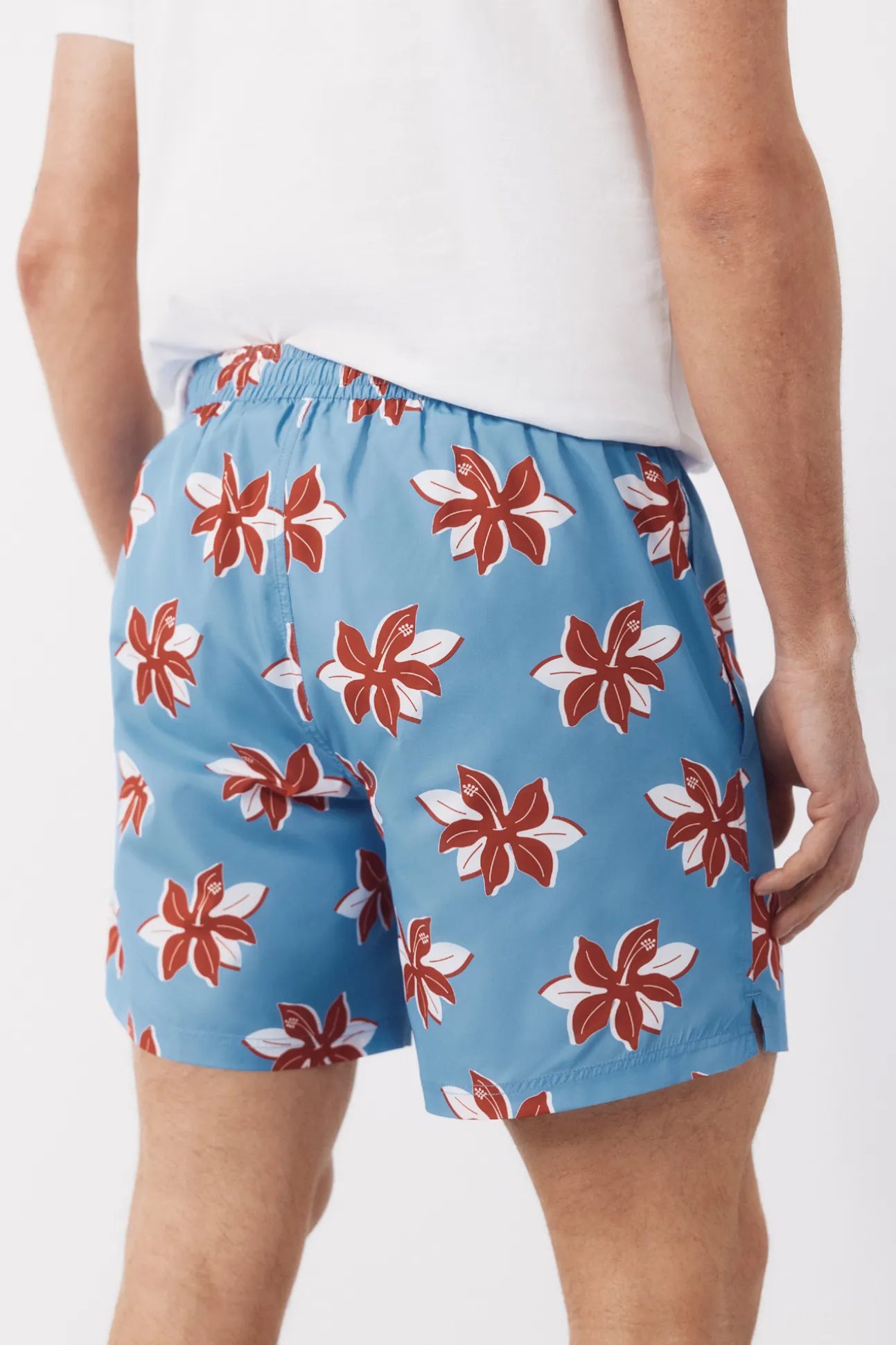 Bañador estampado flores grandes