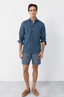 Bañador estampado geométrico