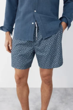 Bañador estampado geométrico
