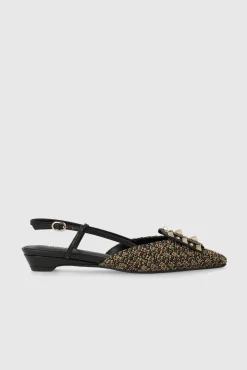 Bailarinas destalonadas en piel
