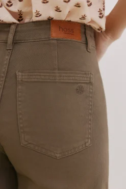 Belle. Jeans tiro alto
