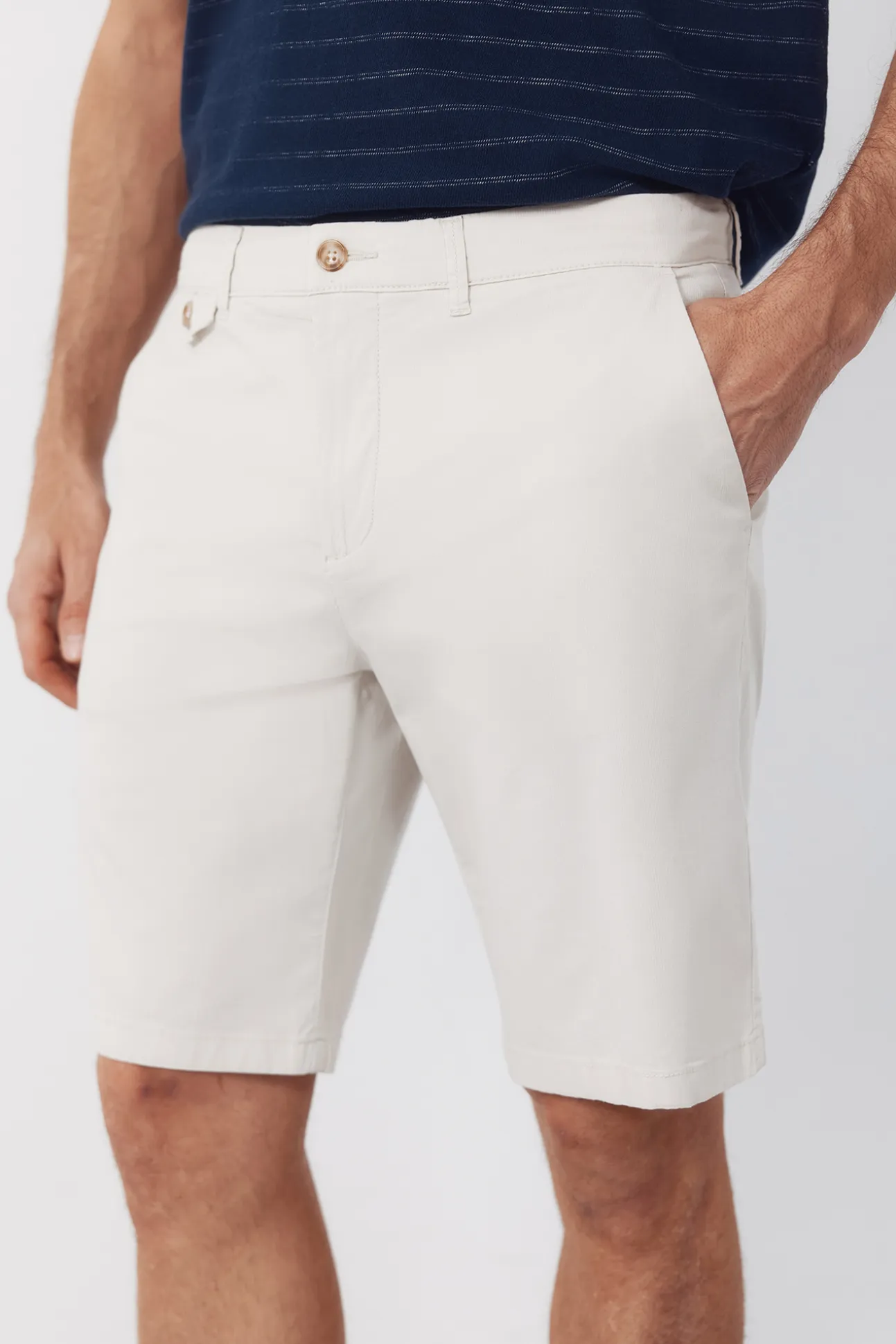 Bermuda chino estampada ligera