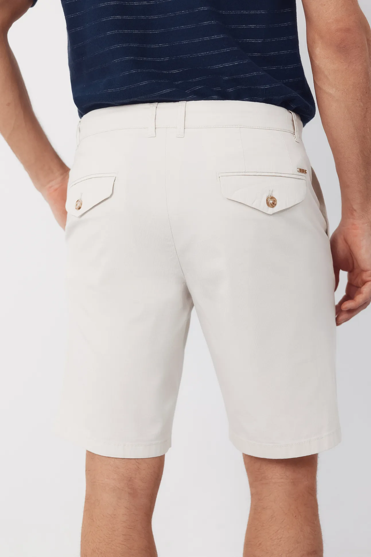 Bermuda chino estampada ligera