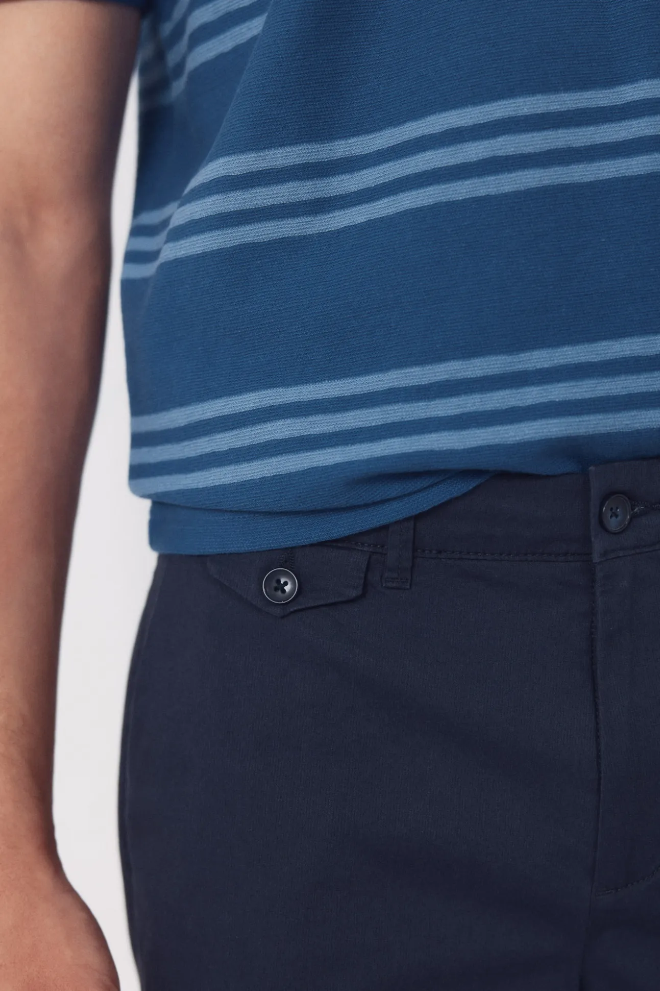Bermuda chino estampada ligera