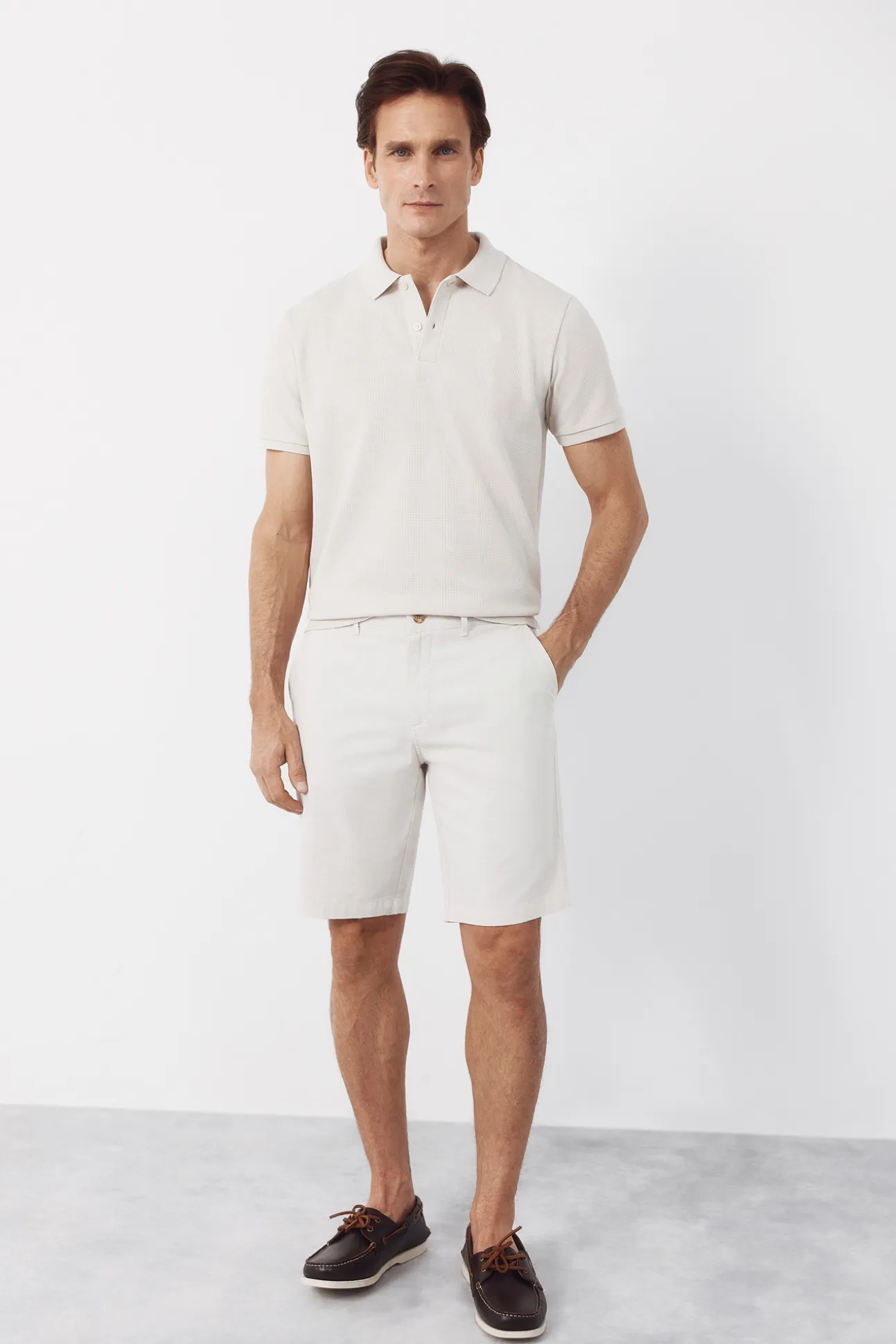 Bermuda tejido oxford