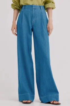 Bibiana. Jeans pernera ancha