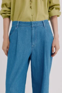 Bibiana. Jeans pernera ancha