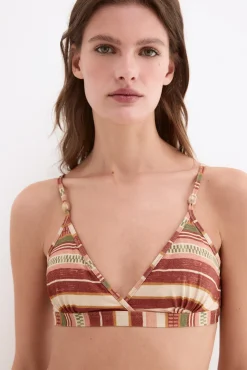 Bikini estampado rayas