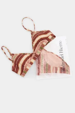 Bikini estampado rayas