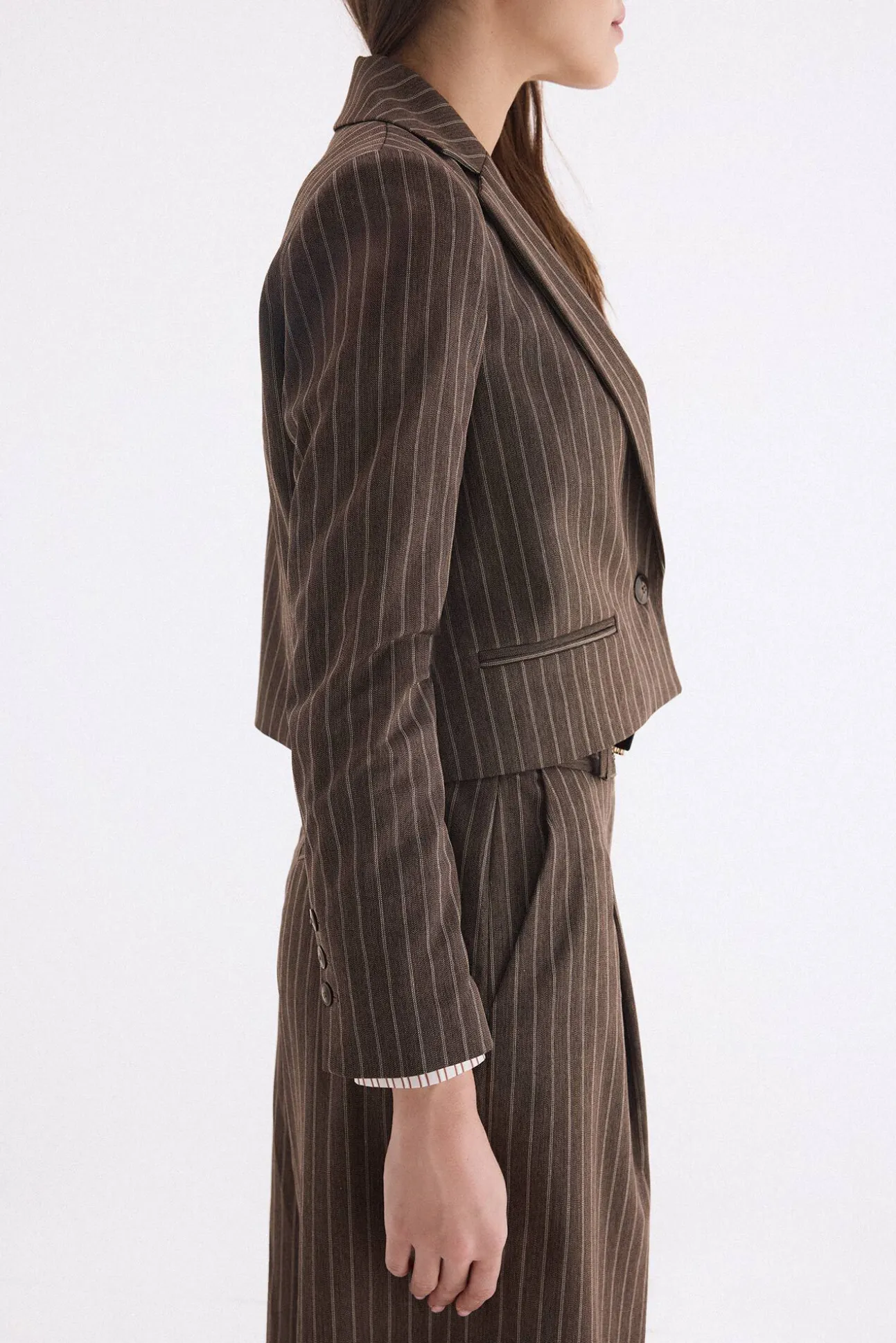 Blazer de rayas