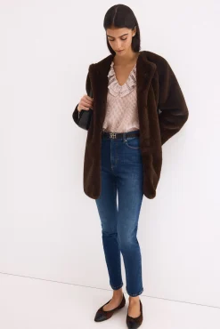Blusa amplia rayas