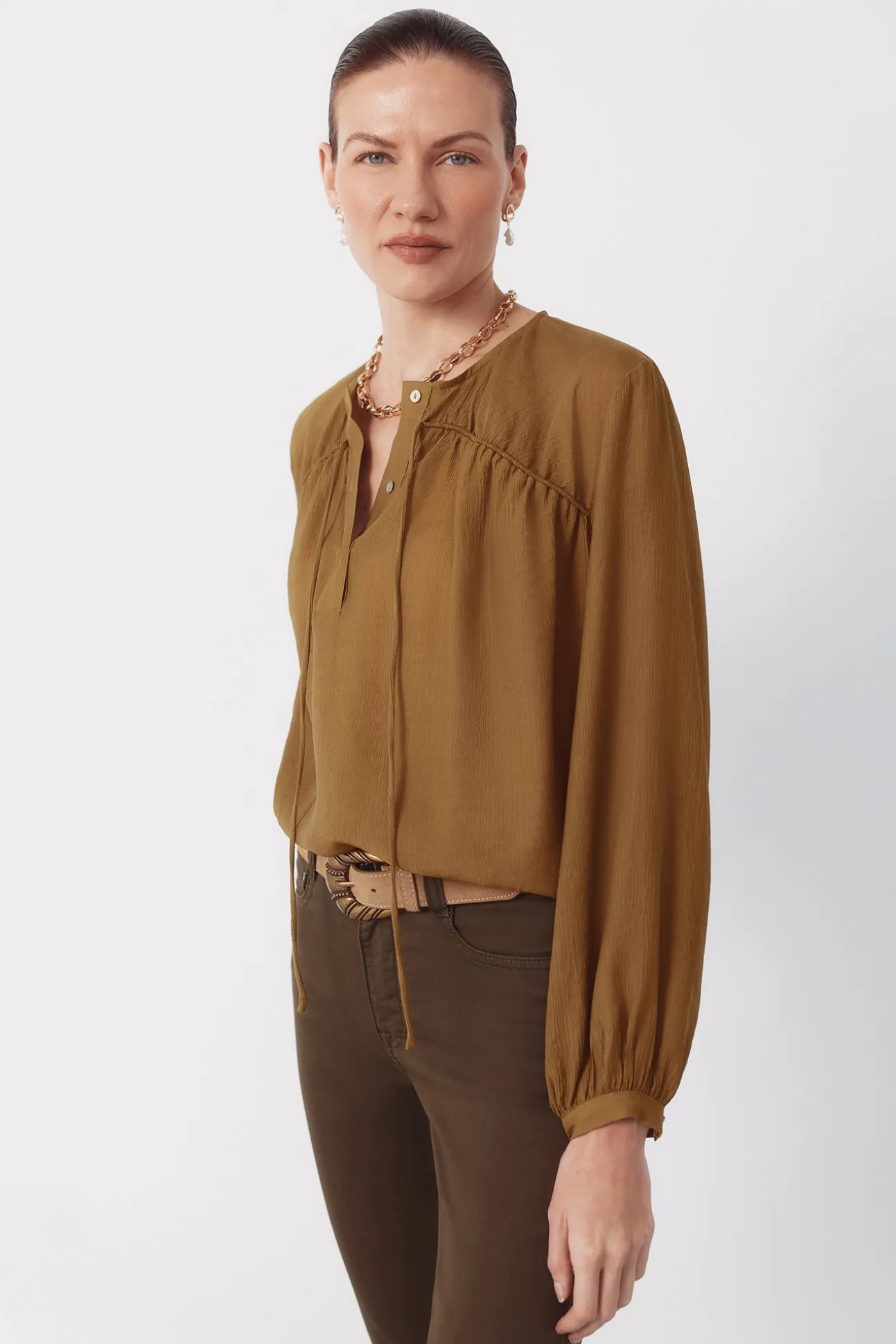 Blusa cordón