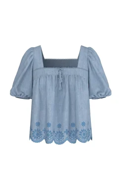 Blusa de manga corta