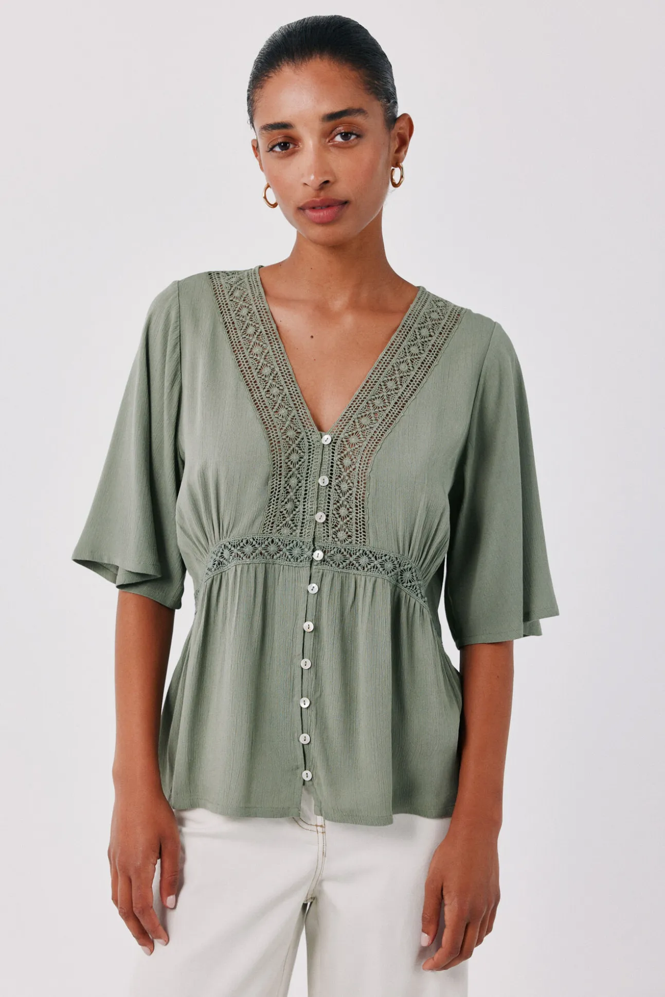 Blusa encaje