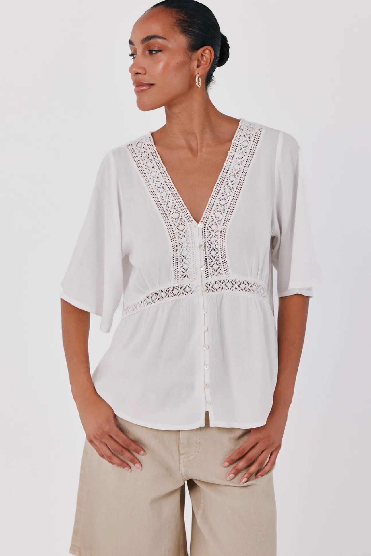 Blusa encaje