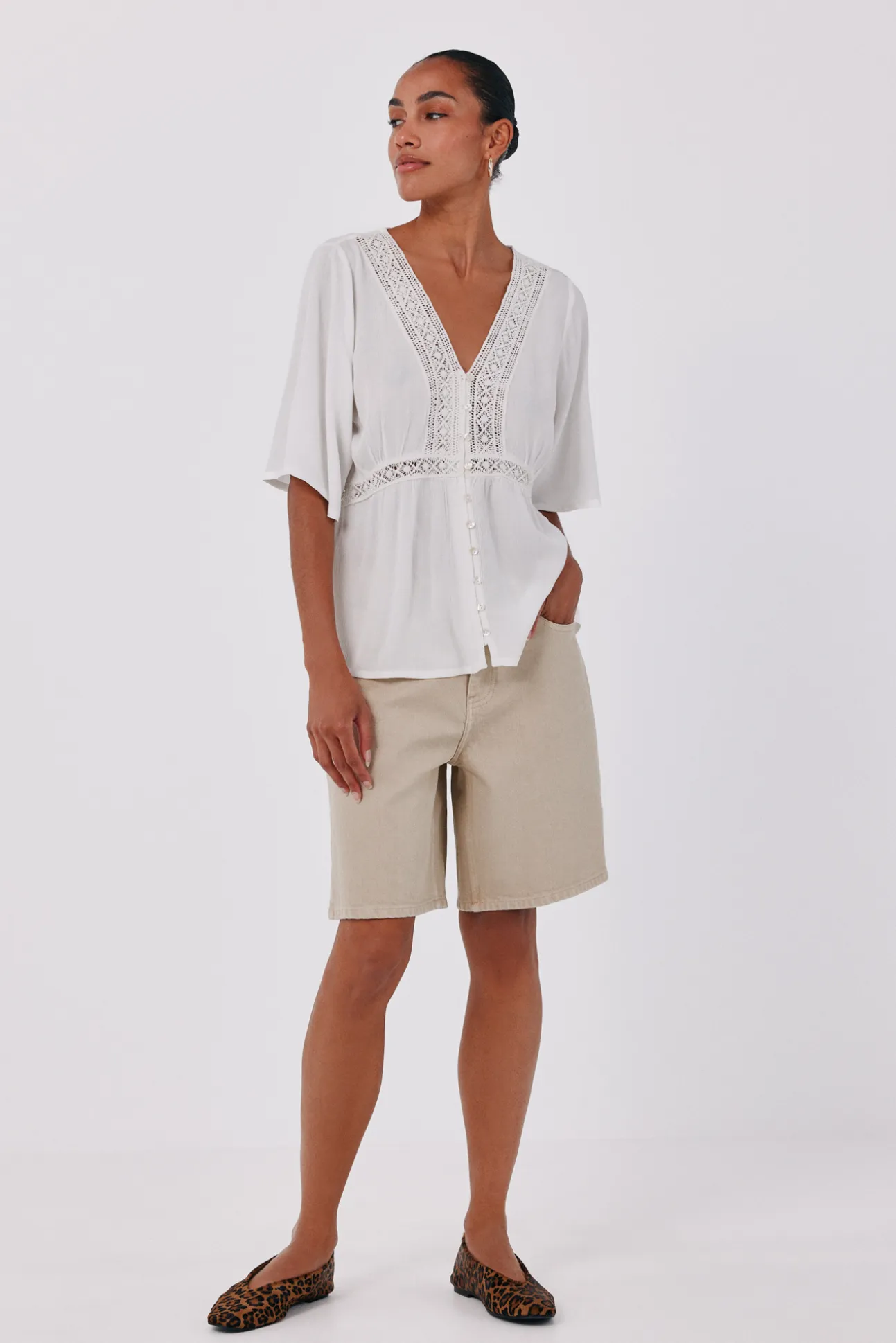 Blusa encaje