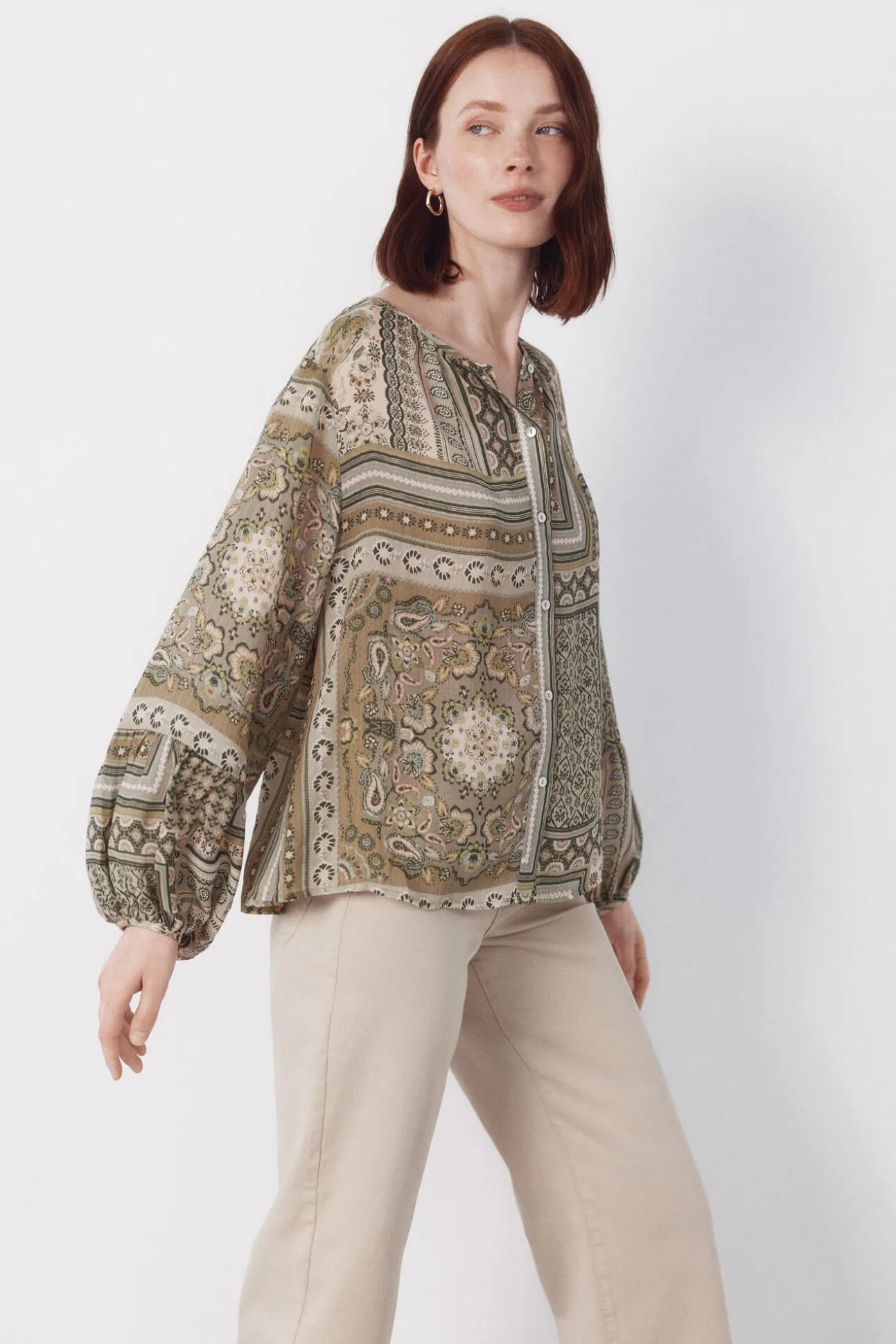 Blusa estampada