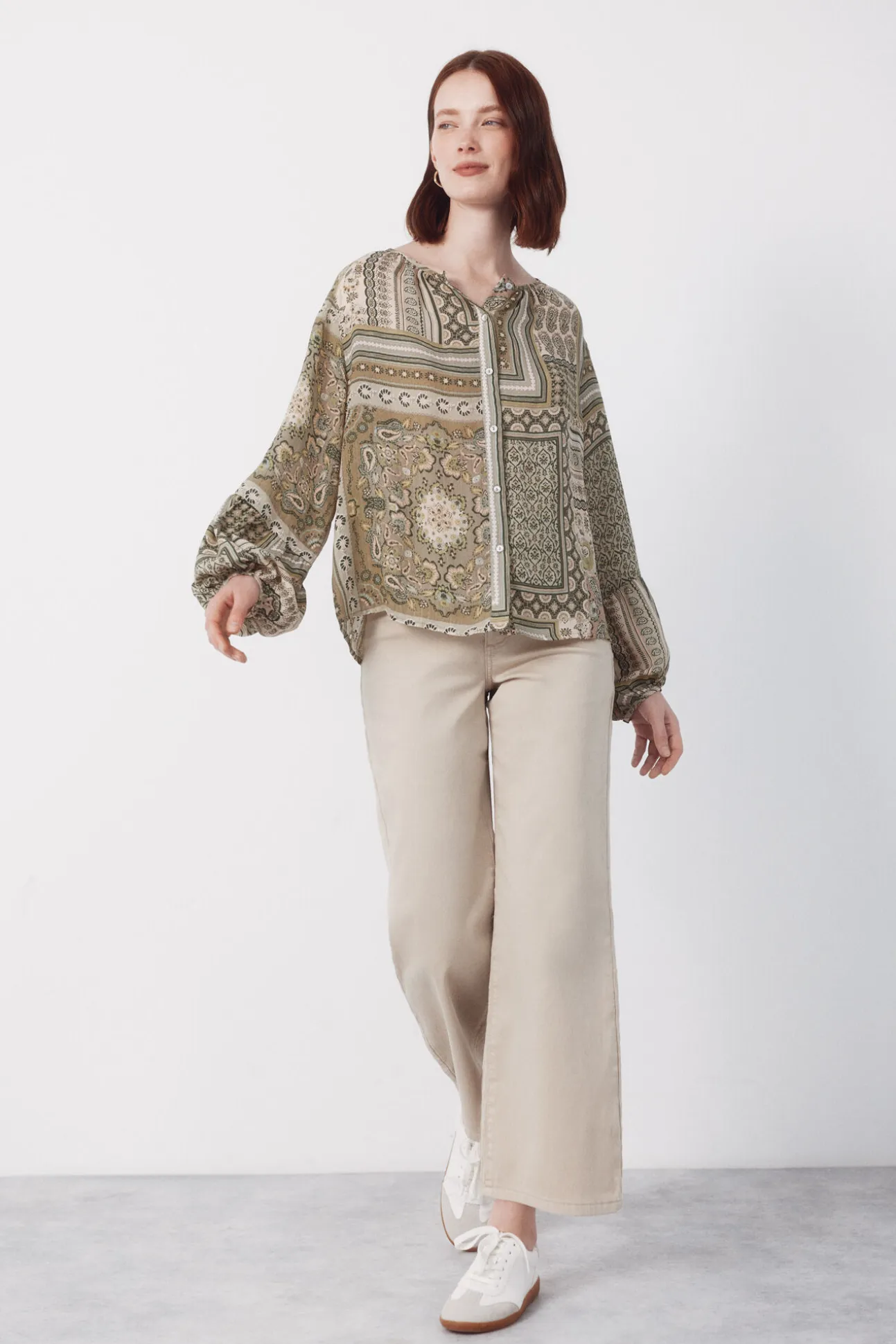 Blusa estampada
