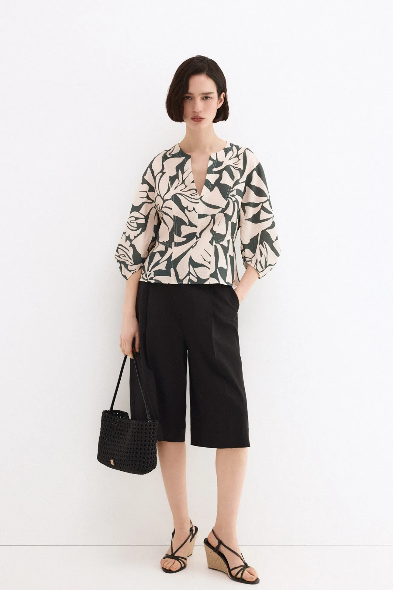 Blusa estampada