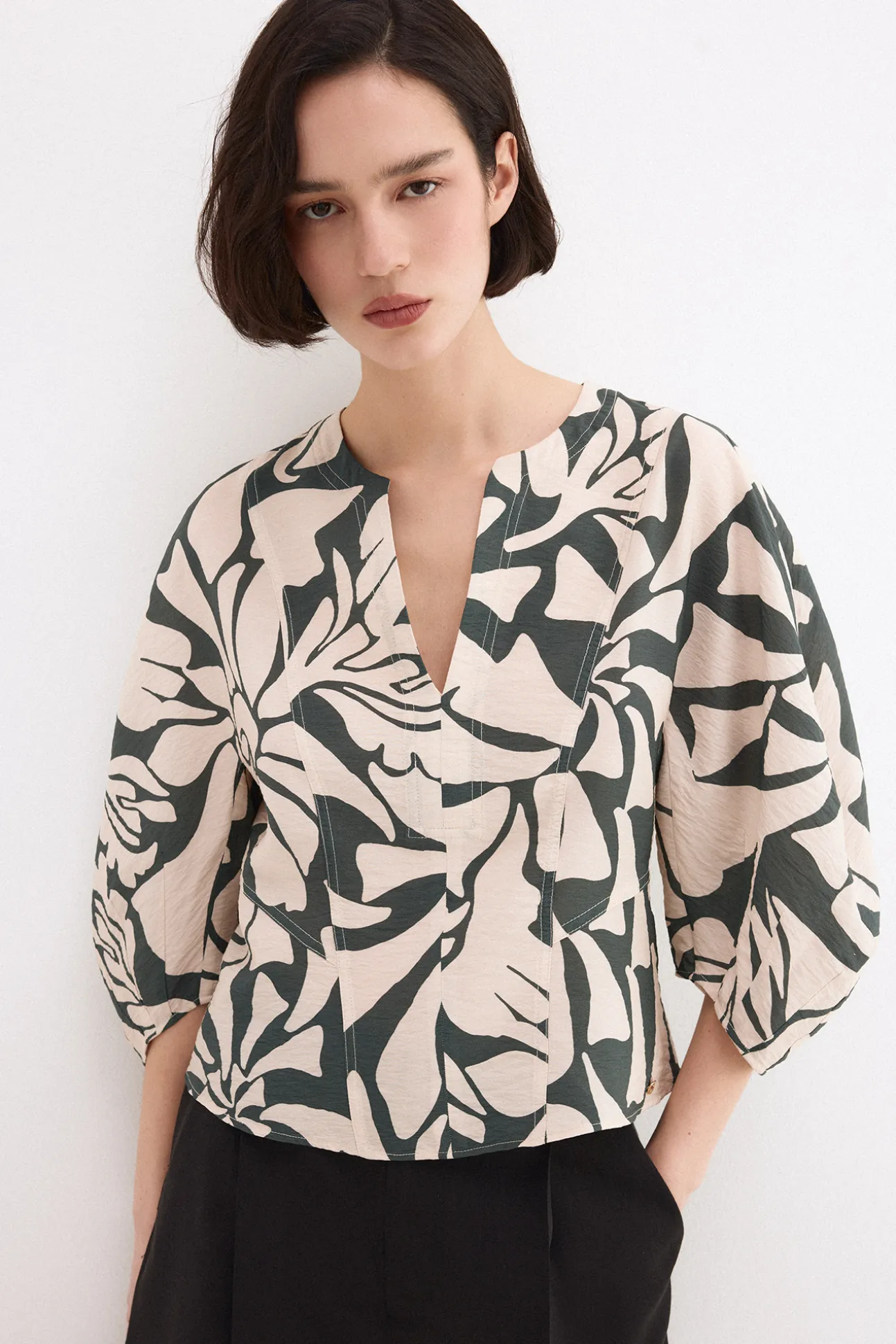 Blusa estampada