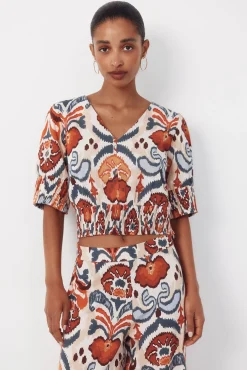 Blusa estampada