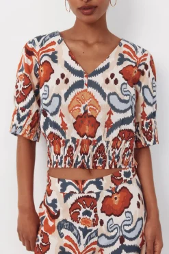 Blusa estampada