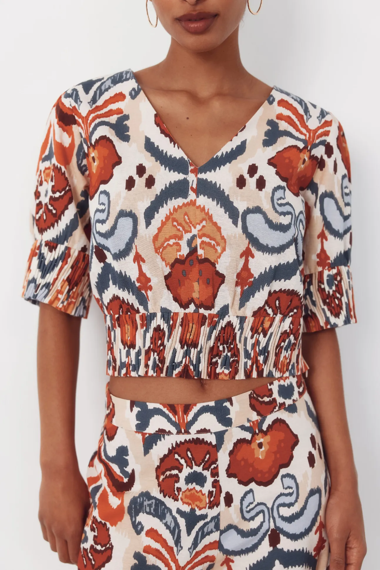 Blusa estampada