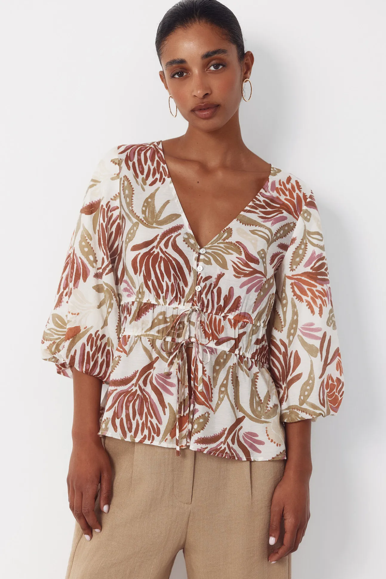 Blusa estampada